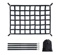 BODYGAD Rete Bagagliaio per Auto, 1PCS Rete Di Carico Per Rimorchi Rete Di Carico Rete Per Bagagli Rete Di Carico Regolabile Rete Organizer Fissaggio Del Carico Per Rimorchio Di Camioncino