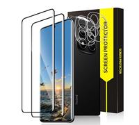 Bodyguard 2 + 2 pellicole protettive in vetro temperato per Xiaomi Redmi Note 14 Pro 5G, senza bolle d'aria, cristallino anti olio Xiaomi Note 14 Pro, vetro protettivo 9H, con taglio preciso