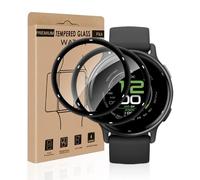 Bodyguard 2 pezzi per pellicola protettiva in vetro temperato per Garmin Vivoactive 5, ultra sottile, ultra trasparente, sensibile al tocco 0, polvere e bolle, antigraffio, infrangibile, Vivoactive 5