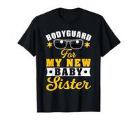 Bodyguard For My New Baby Sister Annuncio di gravidanza Maglietta
