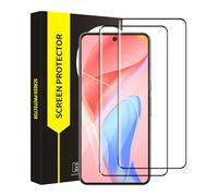 Bodyguard Pellicola protettiva in vetro temperato per Google Pixel 8 Pro 5G, copertura completa 3D, impronte digitali, durezza 9H, antigraffio, ultra trasparente, anti-polvere e bolle, 2 pezzi