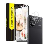 Bodyguard Vetro Temperato per Xiaomi Redmi Note 13 Pro Plus 5G, Durezza 9H Vetro Protection, 3D Schermo intero, Touch sensibile, 0,33mm HD Redmi Note 13 Pro Plus Protezione schermo+Pellicola