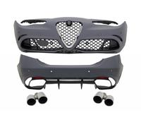 BodyKit per Alfa Romeo Giulia 952 Q4 16+ Quadrifoglio Racing Look Marmitta Punte