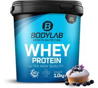 Bodylab24 Proteine Whey in Polvere, Muffin al Mirtillo 1000 g
