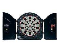 Bodyline Bersaglio Elettronico Con Cabina Raptor - Dart Game Da 1 A 8 Giocatori Con 21 Giochi A Tema, Accessori Inclusi E Sistema Interattivo