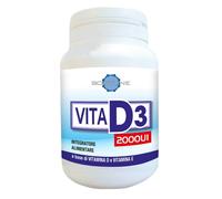 Bodyline Integratore Vita D3 2000UI con vitamina E, 60 compresse