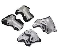 Bodyline Tris protezioni E10 skate - Set Protezioni Skate con Ginocchiere, Gomitiere e Polsiere, Ideale per Skateboard e Sport su Ruote