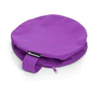 BODYMATE Cuscino Yoga Circonferenza 13 cm Diametro 31 cm con Imbottitura di Grano Saraceno e Spelta - Rivestimento Lavabile in Lavatrice 100% Cotone extra Spesso - Cuscino da Meditazione - Zafu