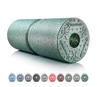 BODYMATE Foam Roll Care Medio-Duro con rientranza per alleviamento della Pressione sulla Colonna vertebrale con e-Book 35x14cm