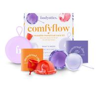 Bodyotics Comfyflow set di dischi e coppette mestruali 10 g