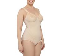 BODYPERFECT Body Donna Coppa D Contenitivo e Snellente Intimo Elegante per Un Corpo Perfetto in Pizzo Senza ferretto Scollatura sulla Schiena