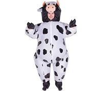 Bodysocks® Costume Gonfiabile da Mucca per Adulti