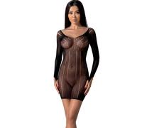 Bodystocking Erotico Passion BS101 - Nero, Taglia Unica