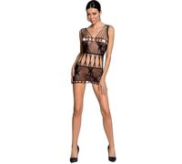 Bodystocking passion woman bs090 - nero taglia unica