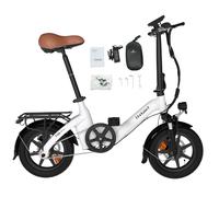 Bodywel Bici Elettrica E-bike 250W Urbana 36V Bicicletta Elettrica Per 140-185cm