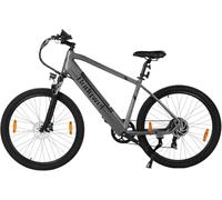 Bodywel M275 Bici Elettrica da Città da 27.5'' con Batteria Rimovibile da 36V 15.6Ah, Display LED, Autonomia Massima di 100km, Freni a Disco, Bicicletta Elettrica da Montagna per Adulti (Grigio)