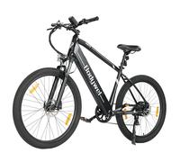 Bodywel M275 Bici Elettrica da Città da 27.5'' con Batteria Rimovibile da 36V 15.6Ah, Display LED, Autonomia Massima di 100km, Freni a Disco, Bicicletta Elettrica da Montagna per Adulti (Nero)