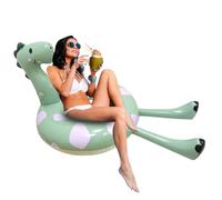 Boe adulto per piscina, cerchio galleggiante per feste acquatiche - Zattera colorata confortevole portatile per spiaggia, lago, giardino e relax in bordo piscina