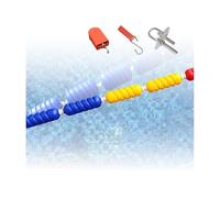 Boe galleggianti for la demarcazione delle linee, recinzione di sicurezza for la divisione del nuoto, corda galleggiante decorativa, facile da installare for parchi acquatici sulla spiaggia(Nylon Rope