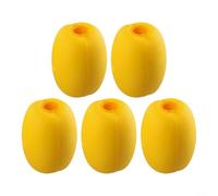 Boe per rete da pesca, 5 pezzi, boa elastica anti-collisione, in EVA, per reti da pesca e piscine con design anticollisione (73 x 105 x 20 mm)