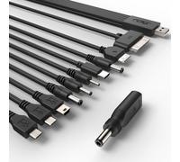 BOEEA Caricatore USB per collare per cani, adattatore di alimentazione 11 in 1 per collare di allenamento, collare di allenamento e telecomando