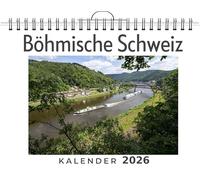Böhmische Schweiz: (Wandkalender 2026, Kalender DIN A4 quer, Monatskalender im Querformat mit Kalendarium, das perfekte Geschenk)