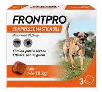 Boehringer Ingelheim BOEHRINGER INGELHEIM Frontpro 28,3Mg - 3 Compresse Masticabili per cani 4-10 Kg