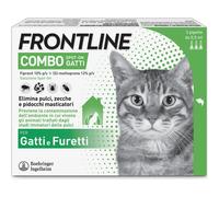 Boehringer Ingelheim FRONTLINE combo antiparassitario per gatti e furetti 3 pipette da 0,5 ml