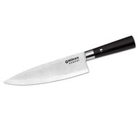 Böker 130421DAM - Coltello damascato, taglia grande, 33,8 cm, colore: Nero