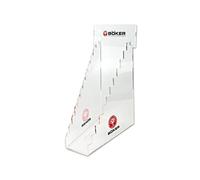 Böker, Espositore in Acrilico per 11 coltelli, Bianco (Trasparent)