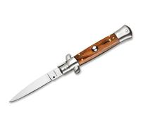 Böker Magnum Sicilian Needle coltello a scatto 8.2 cm LEGNO D'ULIVO