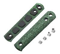 Böker Manufaktur Solingen BFF Packlite Handle Scales Linen Micarta Bottle Green 190683