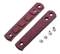 Böker Manufaktur Solingen BFF Packlite Handle Scales Richlite Redstone Pyramid 190685