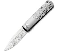 Böker Manufaktur Solingen BRLW Meteorite Damast Platinum Edition