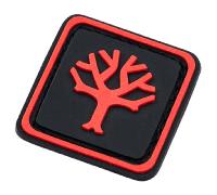 Böker Manufaktur Solingen Red Tree Patch 090084