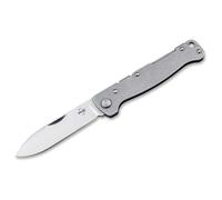 Böker Plus - Atlas Backlock Droppoint - Coltelli Klinge 7,1 cm grigio