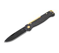 Böker Plus - Atlas Black Stonewash Brass - Coltellino grigio