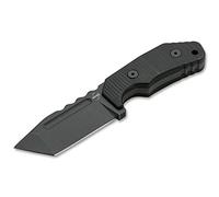 Böker Plus® Little Dvalin Tanto - Coltello Tanto con fodero in Kydex - Coltello da cintura - Coltello da sopravvivenza multifunzione - Coltello affilato in acciaio D2