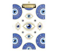 Boemia Blue Eyes A4 portablocco con clip grande con retro in plastica per studenti infermieristici mestiere Quest Dimensioni 9 x 12