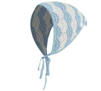 Boemia Turbante Floreale Per Le Donne Stretch Turbante Floreale Fazzoletto Testa Sciarpa Lavorato A Maglia Colorato Avvolge Per Le Donne Nere, B Noi, Taglia unica