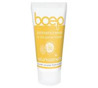 boep Crema solare LSF30 | Protezione solare minerale per neonati, bambini e adulti | con ossido di zinco e senza filtro UV chimico, senza ftalati e senza DHHB | Cosmetici naturali vegani da viaggio