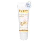 boep crema solare sensibile SPF50 | Viso e corpo | Protezione solare per neonati, bambini e adulti | Crema solare minerale per vacanze invernali al mare o sulla neve | Cosmetici naturali vegani (50ml)