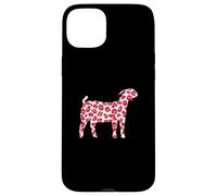 Boer Goat show Pink Leopard for Boer Goat show mom Custodia per iPhone 15 Plus