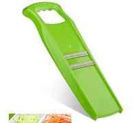 Börner Affettaverdure Roko PowerLine • Tagliaverdure per Frutta & Verdura • Mandolina Julienne per tagliare a Strisce fini • Mandolina per Verdure • Tagliaverure • Grattugia (Verde)