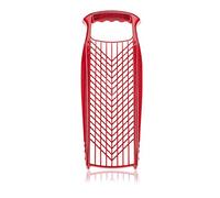Börner Grattugia PowerLine (Rosso) • Grattugia da Cucina Fine & Grossa • Grattugia a Doppia Faccia per Verdure, Frutta & Formaggio • Affettatrice per Verdure, Affettatrice da Cucina