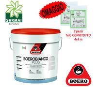 BOERO BIANCO PLUS pittura idropittura bianca traspirante antiumidità coprente