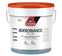 Boero BOEROBIANCO PLUS Idropittura Traspirante murale elevata opacità 14 LT