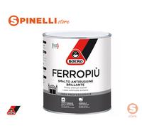 Boero Ferropiù Smalto Antiruggine Brillante 0,75 LT | Vernice Protettiva Ferro
