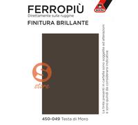 Boero Ferropiù Smalto Antiruggine Brillante 0,75 LT | Vernice Protettiva Ferro