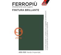 BOERO FERROPIU' SMALTO ANTIRUGGINE BRILLANTE 0.75 LT